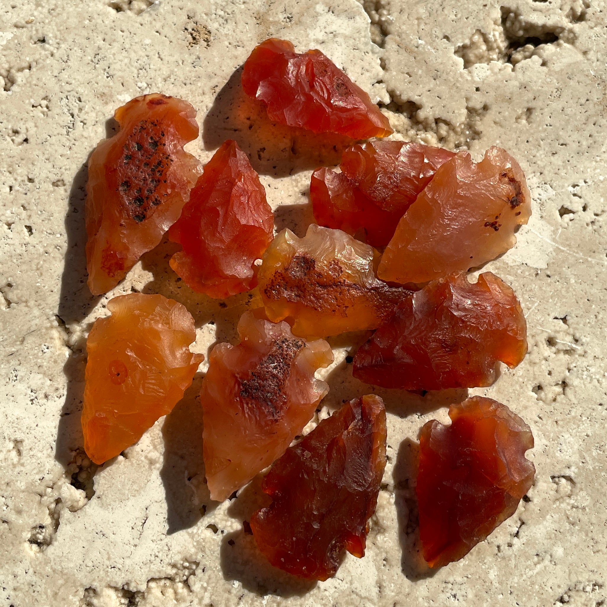 Carnelian Arrowhead Carnelian Arrowhead